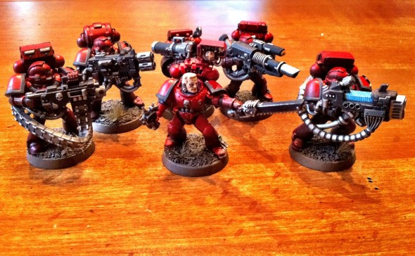 Blood Angels Devastator Squad