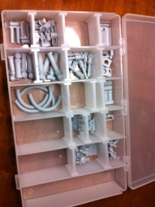 Reaver Titan cleaned small parts tray in progress Reaver Titan cleaned small parts tray in progress