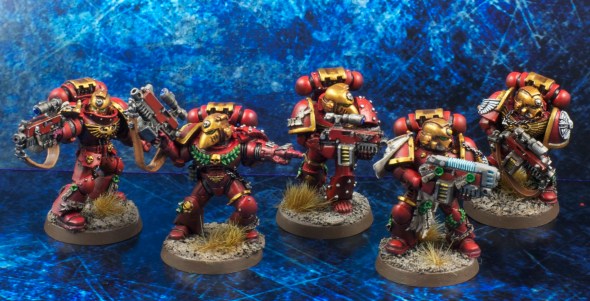 Blood Angels sternguard veteran squad