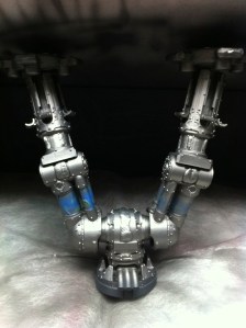 Reaver Titan Legs tinted with black ink and future