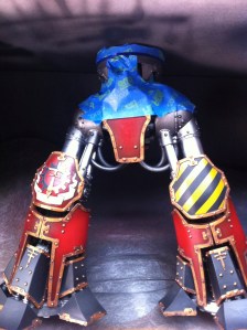 Reaver Titan masked off lower torso