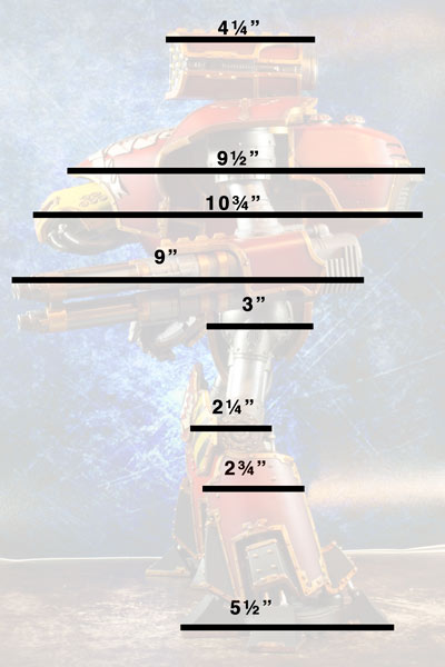 Reaver Dimensions - Side