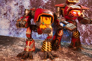 Forgeworld Warhound and Reaver Titan
