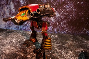 Front / Left view of Saevus Juris Warhound Titan