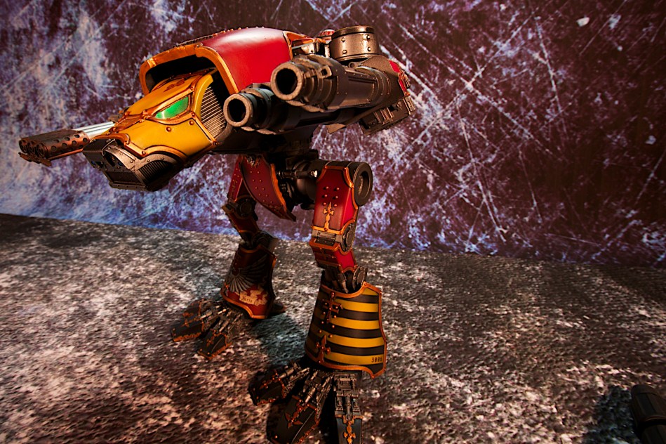 Front / Left view of Saevus Juris Warhound Titan