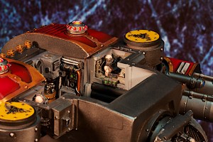 Forgeworld Warhound Titan Servitors and Internals