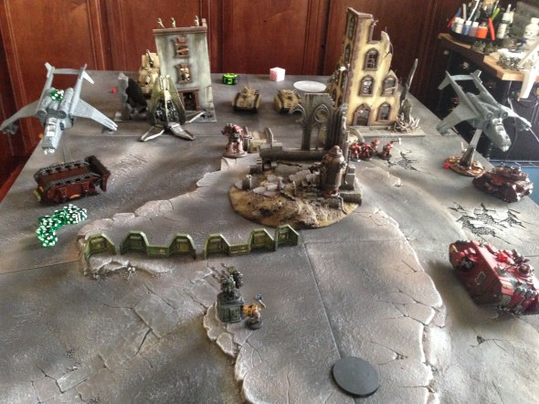 Imperial Guard vs. Blood Angels