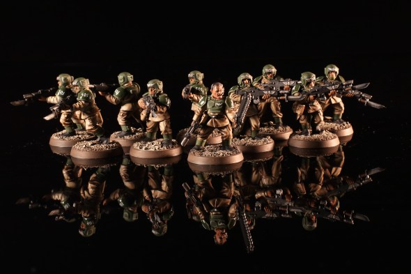 Astra Militarum Cadian Shock Troops