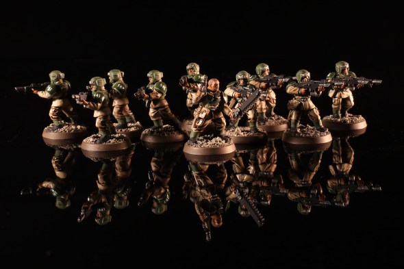 Astra Militarum Cadian Shock Troops