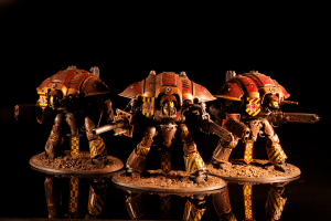 Three Knight Titans of the house Taranis