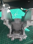 Warlord Titan Torso Front Plate Gluing Prep&nbsp;3